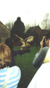 Arwen holding a hawk in Stratford upon avon.jpg (15744 bytes)