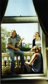 Mick, Emily and Renae in the window.jpg (22033 bytes)