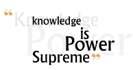 Knowledge is Power Supreme
