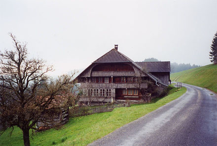Wenger house, view from road