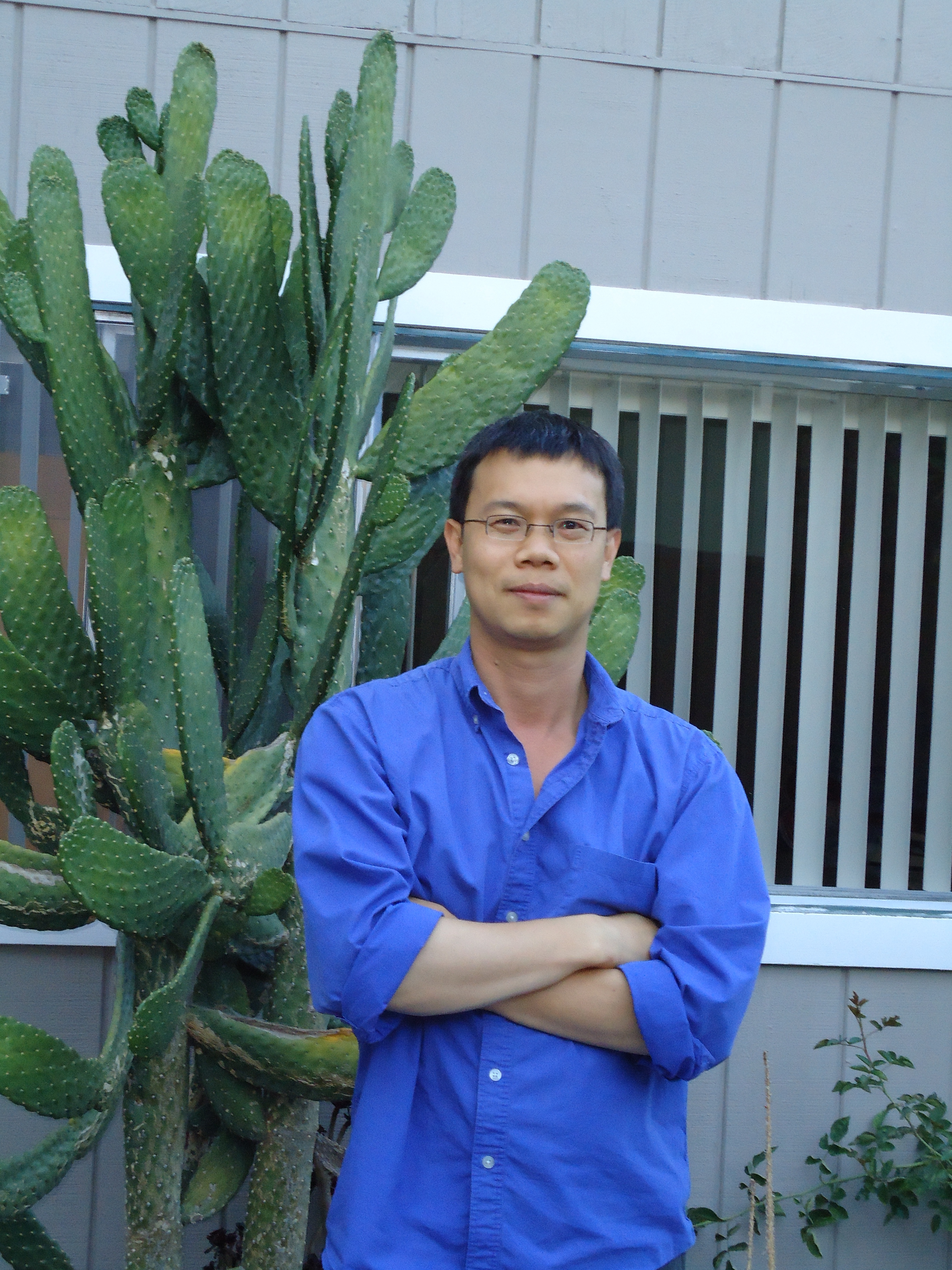 With a cactus in Mountain View