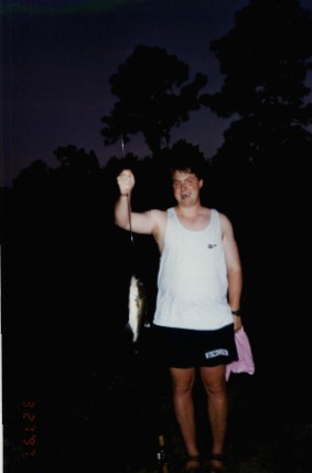 Bryan with fish