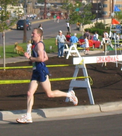 Running Bjorklund Half Marathon in 2007