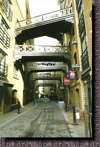 Street near Tower bridge