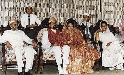 Old is Gold, This picture is taken at the time of my sister's marrige, dated DEC, 1990. I'm standing at the back on the left side.