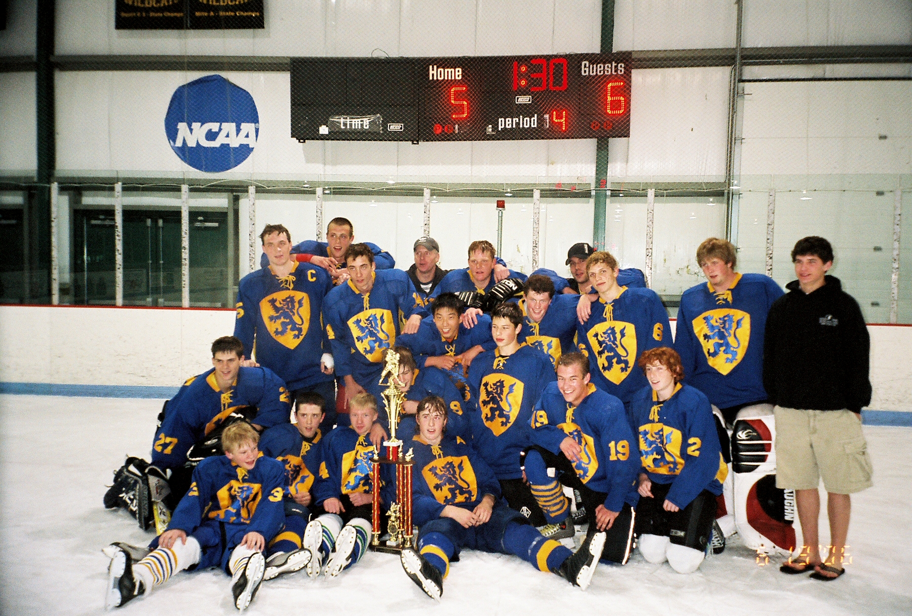 Team after winning summer Middleton Tournament