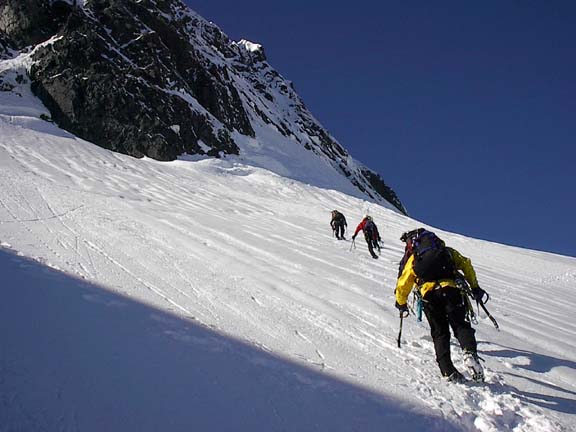 Below the North Face