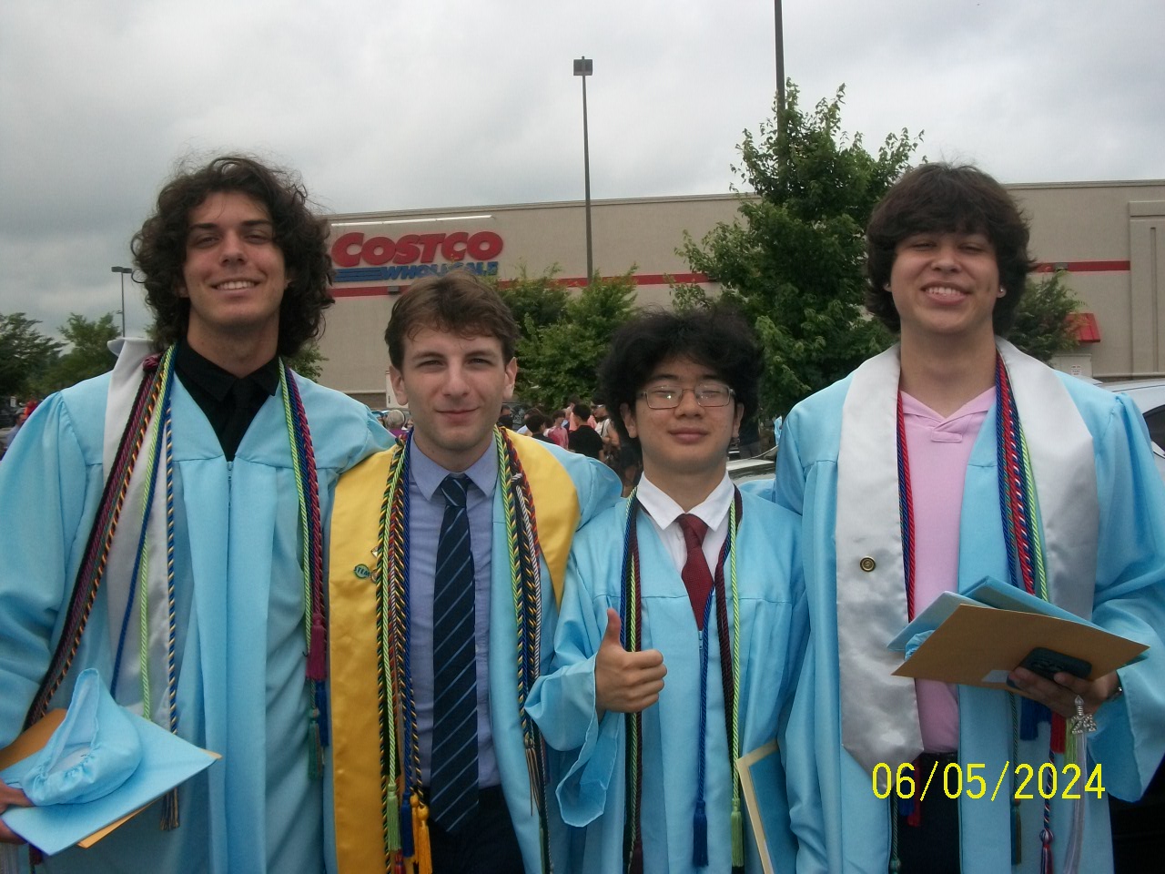 Aidan Eric Ben Grads