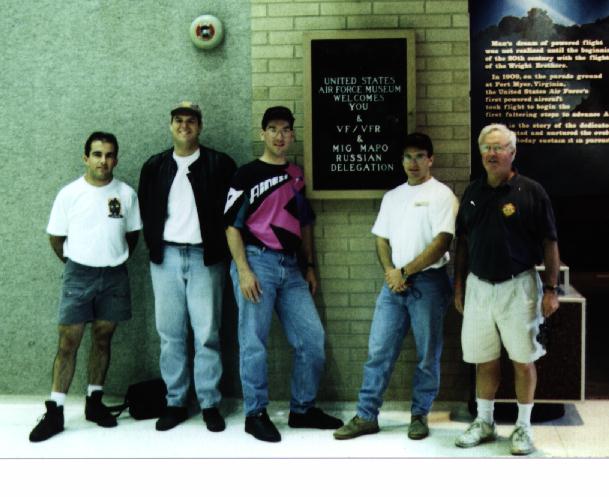Group photo in the museum