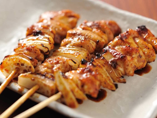 Yakitori frango