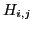 $\displaystyle H_{i,j}$
