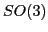$ SO(3)$