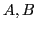 $ A,B$