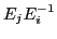 $\displaystyle E_j E_i^{-1}$