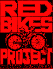 red bike