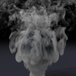 Smoke and water animations using our method