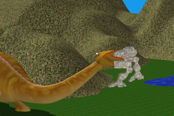 Gertie Tosses Mech