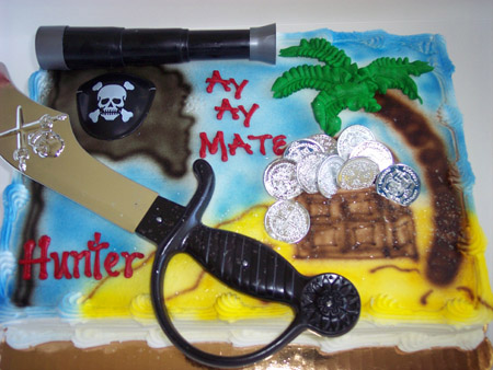 custom ordered cake