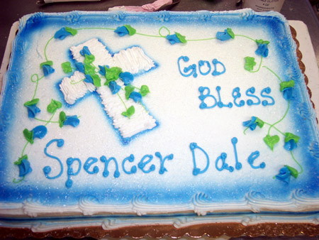 custom ordered cake