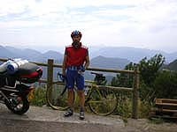 Me at the top of the Col de Rousset