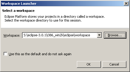 Workspace
	launcher